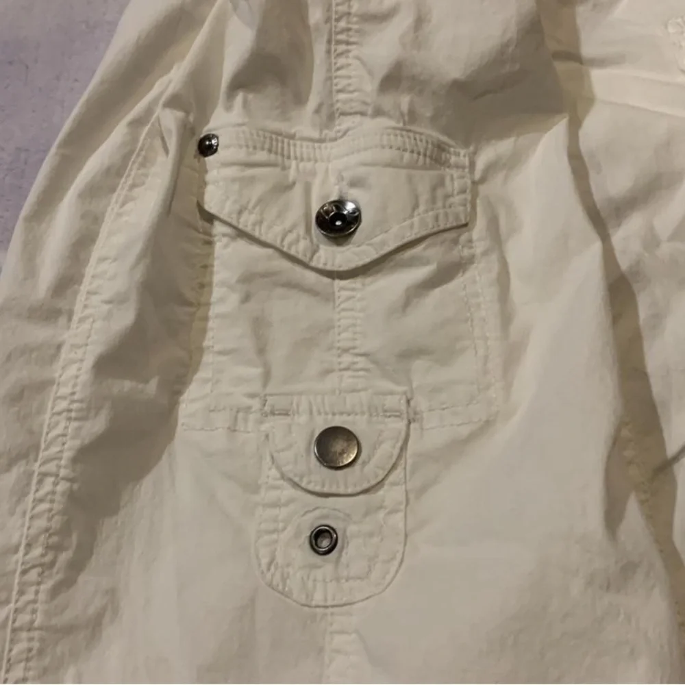 Y2K Cargo Drawstring Capris - Picture 5 of 8